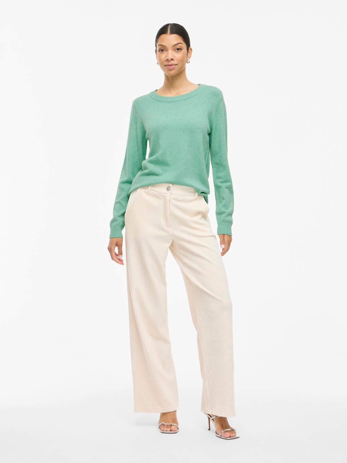 VIRIL Pullover - Winter Green - VERO MODA & VILA Bergvik